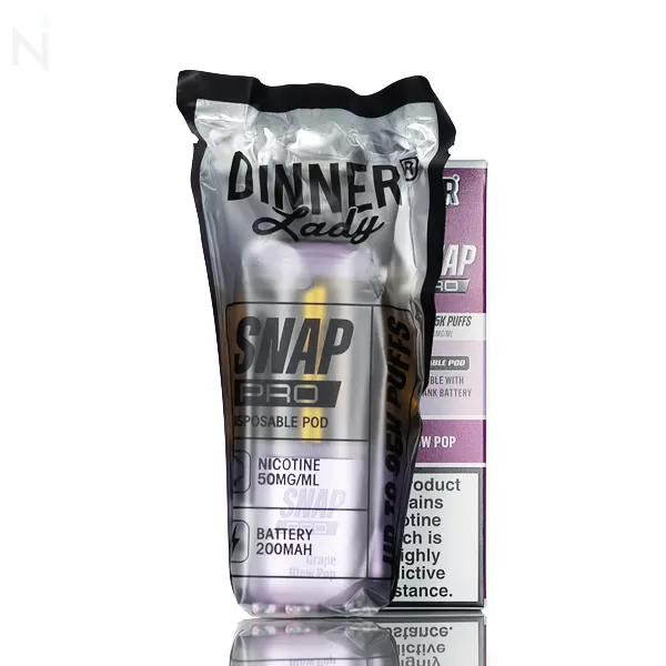 Dinner Lady Snap Pro 35K Disposable Pods - Raspberry Peach Lime - Image 2