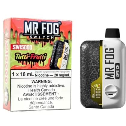 MR FOG SWITCH SW15000 Disposable Vape – Tutti Frutti