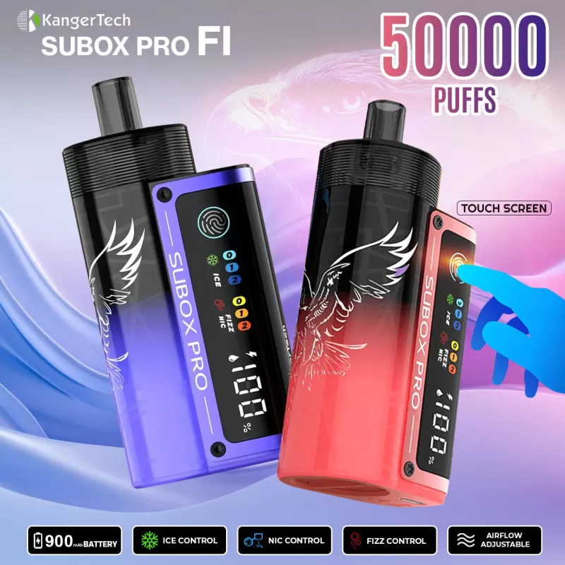 Kanger Subox Pro FI 50K 50000 Puffs Disposable Kit - Berry Champagne / 50mg / 1pc / US-1 Warehouse - Image 2