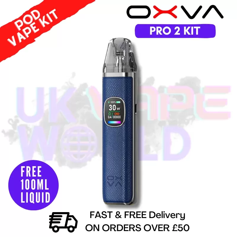 Blue Python Oxva Xlim Pro 2 Pod Kit + Free 100ML Liquid