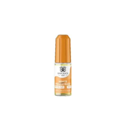 White Peach Razz Nic Salt E-Liquid by Bar Juice 5000 - Eliquidsupply
