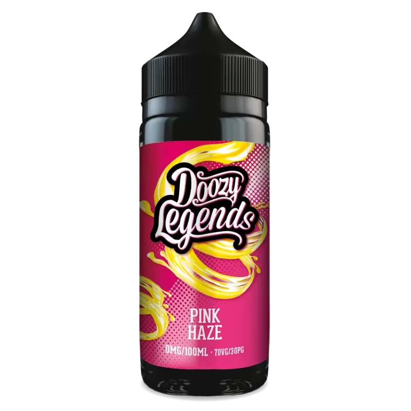 Doozy Legends 100ml E-Liquid Shortfill Pink Haze - Vape Product