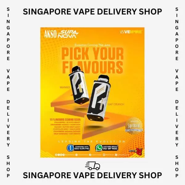 Akso Supa Nova 12000 Puffs - Cartridge Only / Ice Watermelon Gum - Image 3