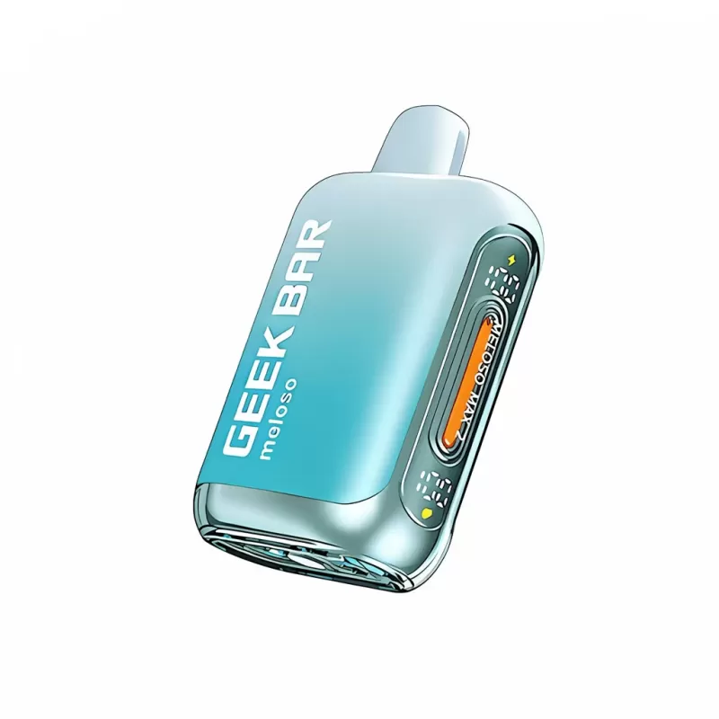 GEEK BAR Meloso Max 2 12K Disposable Vape 650mAh - Blue Razz Ice, Cool Mint; Vape Product - Image 2