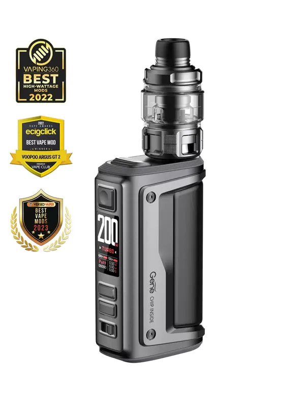 Voopoo Argus GT 2 Kit 200W - Graphite, Silver Grey