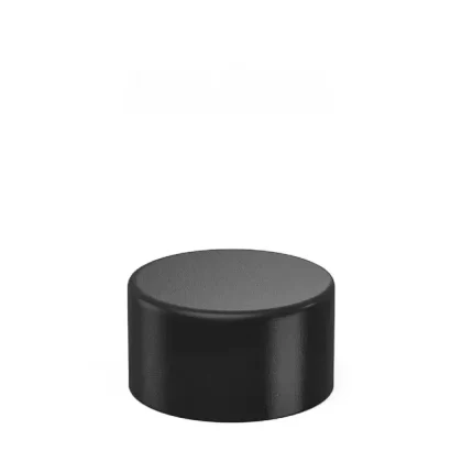 Smooth Plastic Child Resistant Plastic Caps for Wide Body Glass Tube | 28 mm