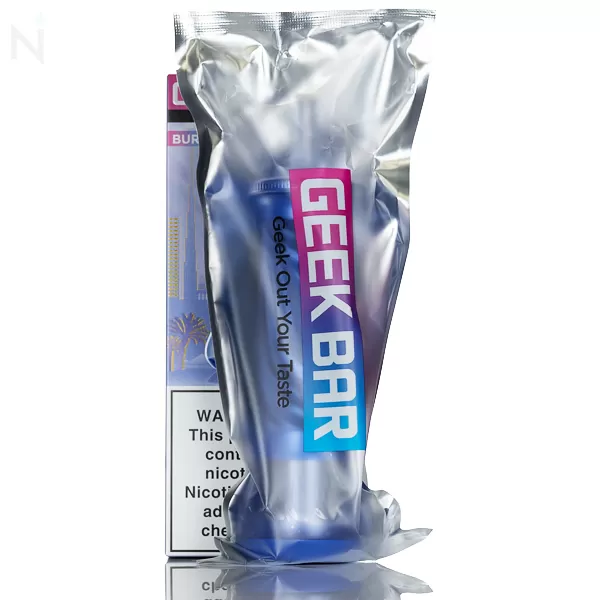 Geek Bar Burj 80K 80,000 puff Shisha Disposable Vape - 25mL - Blueberry Gum - Image 2