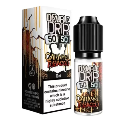 Caramel Tobacco E-Liquid 50/50 Series by Double Drip (10ml) - 6mg