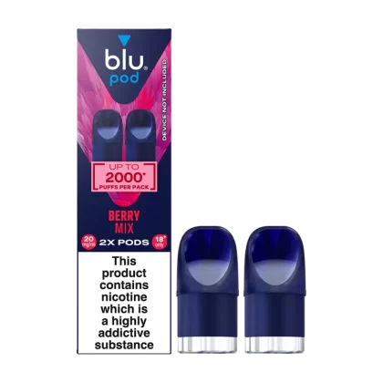 Berry Mix Blu Bar Pods - Vapeshop Co