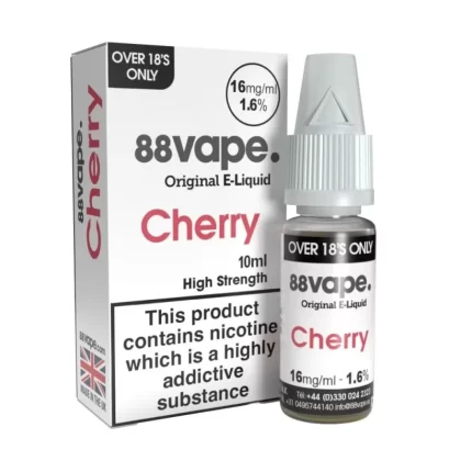 Cherry (Morello Cherry) E-Liquid Anytank & Original Series by 88vape (10ml)