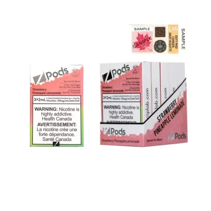 ZPODS – STRAWBERRY PINEAPPLE LEMONADE