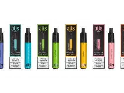 JUS BAR BY FRUITIA 3000 Puff DISPOSABLE Vape - Beyondvape