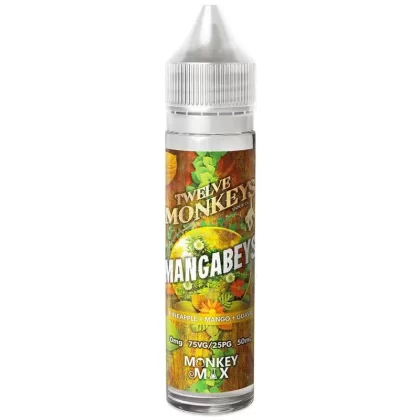 MANGABEYS E LIQUID BY TWLEVE MONKEYS 50ML 75VG