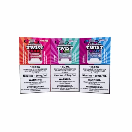 Twist bar Disposable Vape 10K Puffs ( 20MG Intense ) - Classic Ice / Orange Ice / 20MG Intence