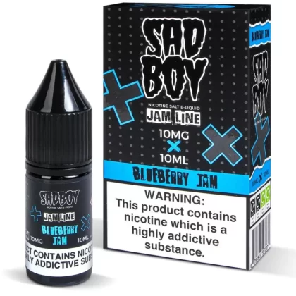 Sadboy Blueberry Jam Nic Salt Vape Juice - 10 Pack - 10mg