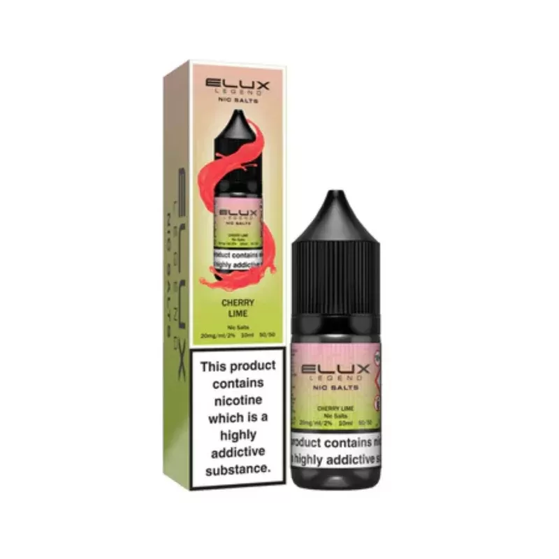 Elux Legend Nic Salts Cherry Lime E Liquid 10ml - Nicotine Strength#20mg>10mg