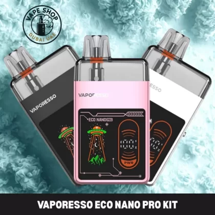 VAPORESSO Eco Nano Pro Kit In Dubai, UAE - Black, Coffee Brown