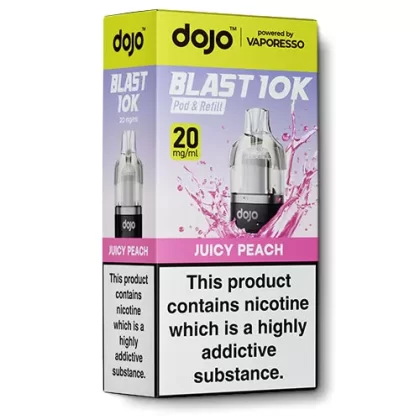 Juicy Peach Pod & Refill by Dojo Blast 10k - 10 mg/ml
