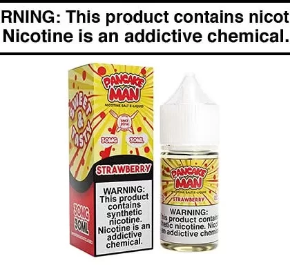 STRAWBERRY PANCAKE MAN BY VAPE BREAKFAST CLASSICS SALT 30ML - Vapejuice