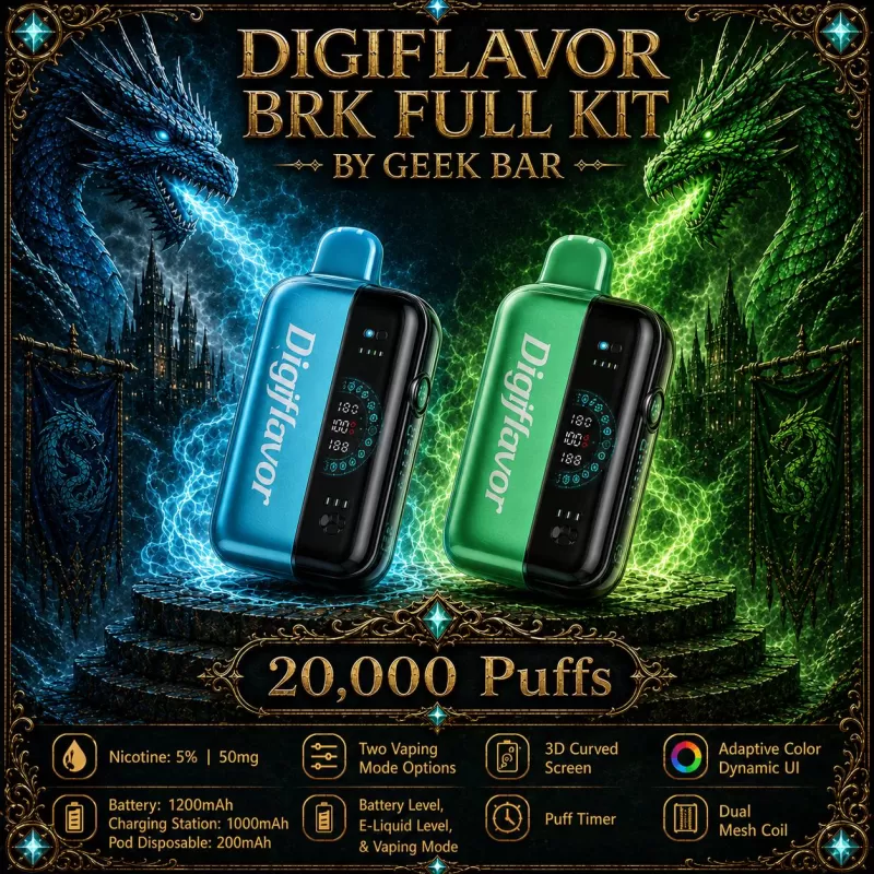 Digiflavor BRK Full Kit - Watermelon Patch (WHT Series)