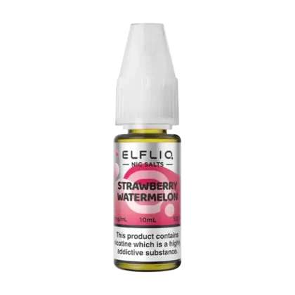 Strawberry Watermelon Elfliq Nic Salt by Elfbar - 10ml - 5mg - Vape Product (2CA87B)