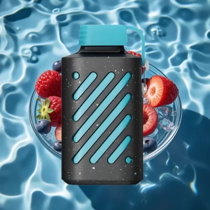 VOZOL GEAR 10000 Disposable Vape Blue Razz Ice – 10000 Puffs, 30 Flavors, VAMT Mesh Coil, 20ml E-Liquid - Bangvapeaustralia