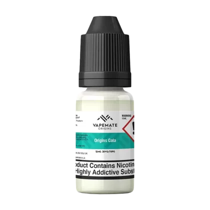 Vapemate Origins Cola 10ml - 12mg (Discontinued) - Vapeshop Co