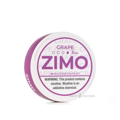 Zimo Nicotine Pouches – Grape - Single, 5-Pack; Vape Product, Vape Product