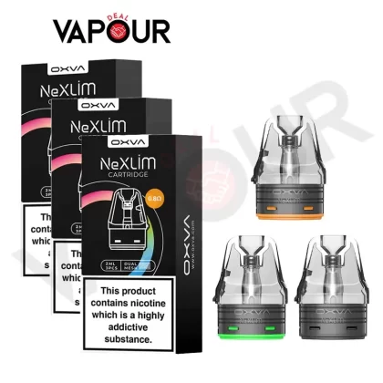 Oxva NeXlim Replacement Pods - 0.8ohm - XL