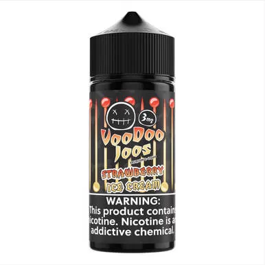 Strawberry Ice Cream by Voodoo Joos Series 100mL - 0MG