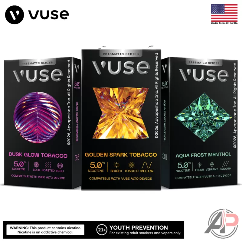 Vuse Alto Prismatic Aqua Frost Menthol Pods 3 Pack - 5.0% Aqua Frost MenthoL - 3 PODS - Image 2