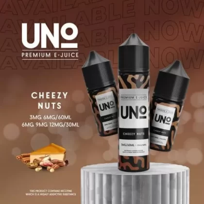 UNO CHEESY NUTS VAPE ELIQUID - Elegantvapestore