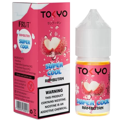 Tokyo Super Cool Rambutan Ice 30ml (35/50 mg) - Vapebar Pk