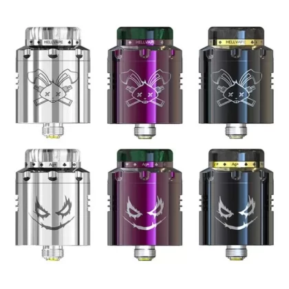Hellvape Dead Rabbit 3 RDA Atomizer (J Edition) - Shiny Black