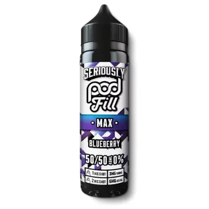 Blueberry Shortfill by Seriously Pod Fill Max - 0 mg/ml