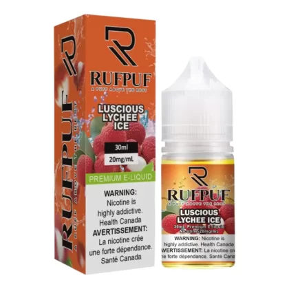 RufPuf Luscious Lychee Ice Nic Salt – 30ml - Vapebazaar Pk