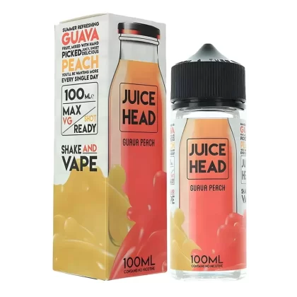 Juice Head Guava Peach Vape Juice 100ml - Nic Shots#0 Nic Shots>1 x 18mg Nic Shot>2 x 18mg Nic Shots