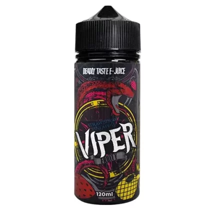 STRAWBERRY PINEAPPLE E LIQUID BY VIPER FRUITY DEADLY TASTE 100ML 70VG