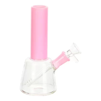 Pink Mod Bong – 7in - Ejuicewarehouse