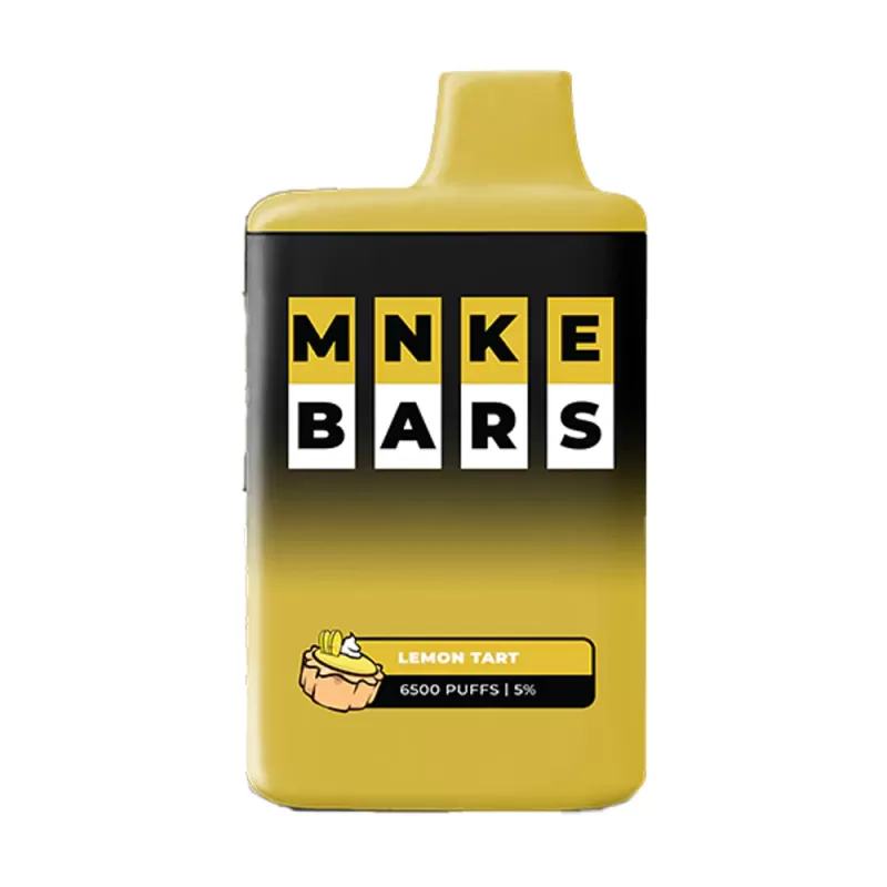 MNKE Bars Disposable Vape – Lemon Tart 6500 Puffs