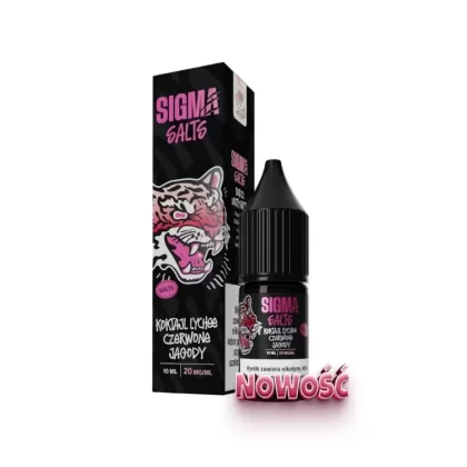 Liquid Sigma Salts 10ml 20mg Koktajl Lychee Czerwone Jagody