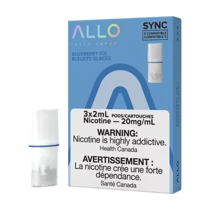 ALLO PODS – BLUEBERRY ICE