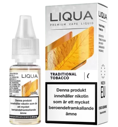 Liqua – Traditional Tobacco (10 ml) – 6 mg
