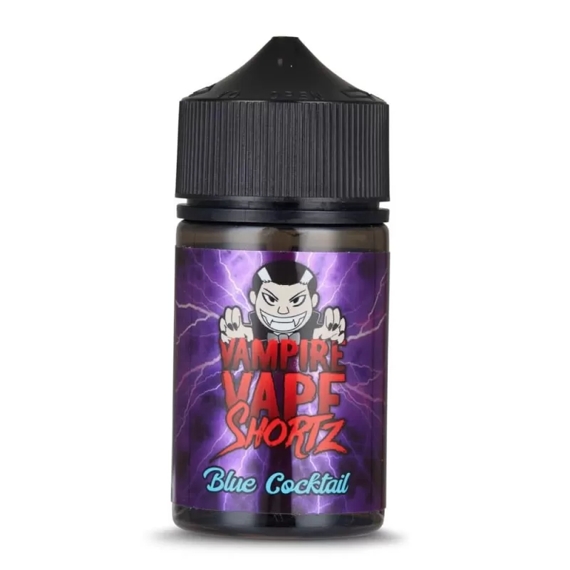Blue Cocktail Shortfill E-Liquid Shortz Series by Vampire Vape (50ml) - 0mg - Image 2