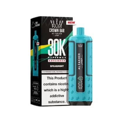 Al Fakher 30K Hypermax Prefilled Pod Kit Spearmint - Strength#20mg (94DB11)