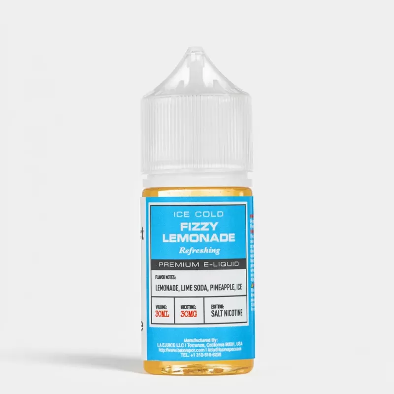 BSX Salt Nic – Fizzy Lemonade 30mL – Chilling Menthol - Vape Product, Vape Product