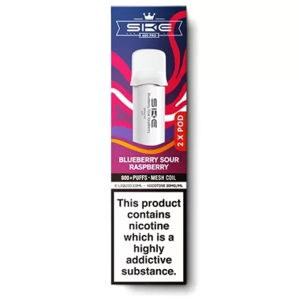 Blueberry Sour Raspberry SKE 600 Pro Pods - Ecigarettedirect Co