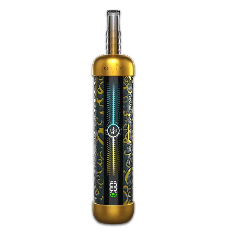Made in Indonesia | OLIT HookaLit Pro 60K Puff Disposable E-Hookah - 60,000 Puffs - Blue Razz Lemonade - Image 2