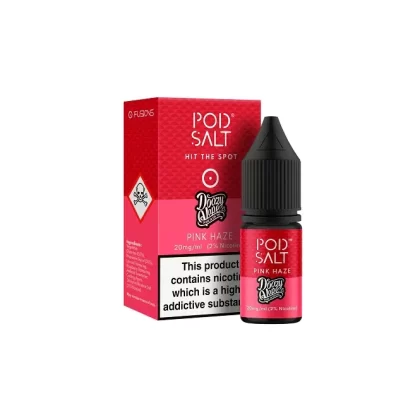Pod Salt Pink Haze Nic Salt E Liquid – Fusion Series (10ml)