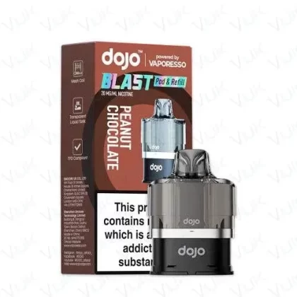 Vaporesso Dojo Blast 6000 20mg Prefilled Pods – Peanut Chocolate